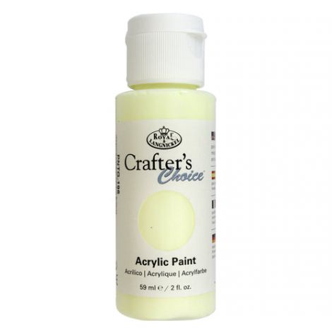 Farba akrylowa R&L Crafter's Choice 59ml, Zielona/Gleaming Canary